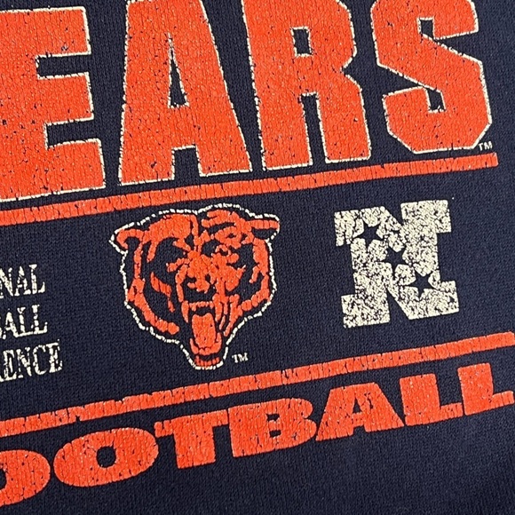 Vintage Youth Boys Chicago Bears NFL Football Kids Sweatshirt - Picture 3 of 4